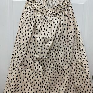 Kate Spade Vintage Polka Dot Skirt with pockets